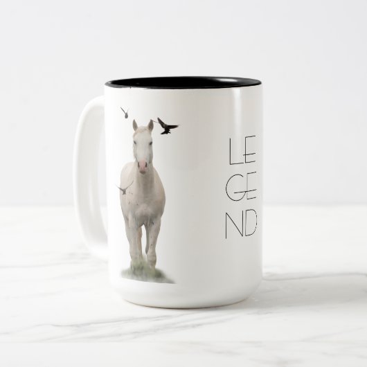 LEGEND Mustang Stallion "Pallaton" Beverage Mok (Voorkant links)