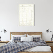 Legend of Egypt Atlas Canvas Afdruk (Insitu (Slaapkamer))