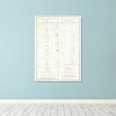 Legend of Egypt Atlas Canvas Afdruk (Insitu (Houten vloer))