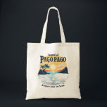 Legend of Pago Pago – Mystic Island Tale Tote Bag<br><div class="desc">A dreamy, atmospheric concept inspired by the idea of the “Legend of Pago Pago, ” blending island mysticism, ocean lore and soft adventure vibes. The project evokes warm tropical colors, gentle folklore energy and a sense of ancient stories carried by the sea breeze. Perfect for posters, apparel, stickers or any...</div>