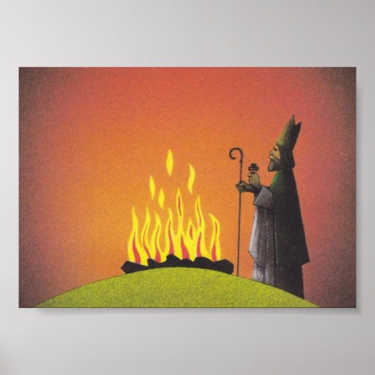 Legend of Saint Patrick and the Paschal Fire Poster (Voorkant)