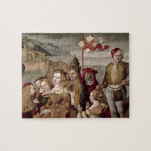 Legend of St. Ursula, c.1530 (olie op het paneel) Legpuzzel