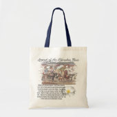 Legend of the Cherokee Roos Tote Bag (Voorkant)