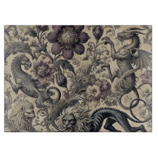 Legend of the Gilded Guardians - Gotisch Victoriaa Snijplank (Voorkant)