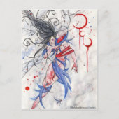 Legend of the Three Moons Gothic Briefkaart (Voorkant)