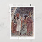 Legend of the True Cross van Piero Della Francesca Briefkaart (Voorkant / Achterkant)