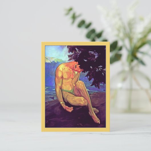 Legend of Volcanoes van Saturnino Herran Briefkaart (Staand voorkant)