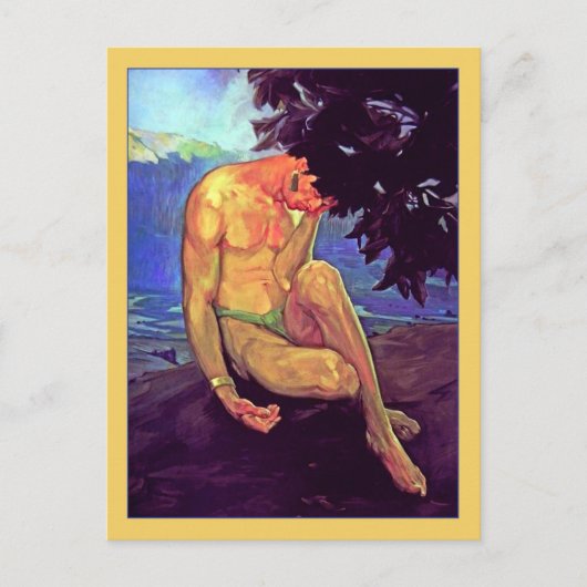 Legend of Volcanoes van Saturnino Herran Briefkaart (Voorkant)