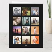 Legend Photo Template Birthday Kaart (Achterkant)