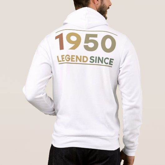 Legend Since 1950 Hoodie (Achterkant)