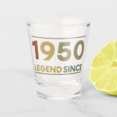 Legend Since 1950 Shot Glas (Voorkant)