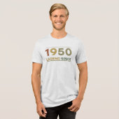 Legend Since 1950 Tri-Blend Shirt (Voorkant volledig)