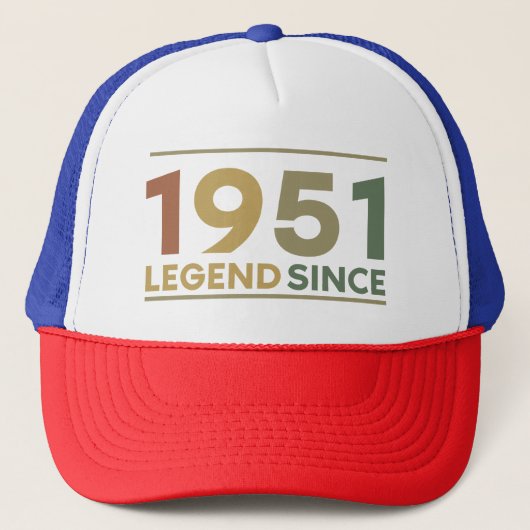 Legend Since 1951 Trucker Pet (Voorkant)