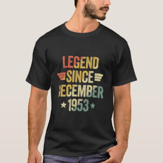 Legend Since 1953 December T-shirt