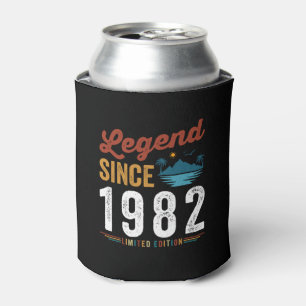 Legend Since 1982 Birthday Retro Vintage Blikjeskoeler