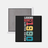 Legend Since 1990 Limited Edition 35 Year Old 35th Magneet (Voorkant / Achterkant)