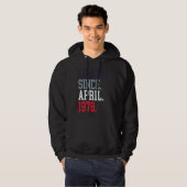 Legend Since April 1978 For Men Women April 1978 Hoodie (Voorkant volledig)