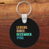Legend Since December 1955 Birth Of Birthday 1955 Sleutelhanger (Voorkant)