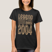 Legend since March 2004 18th anniversary T-shirt (Voorkant)