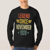 Legend Since November 1928 T-shirt (Voorkant)