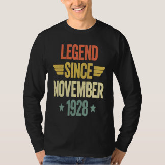 Legend Since November 1928 T-shirt