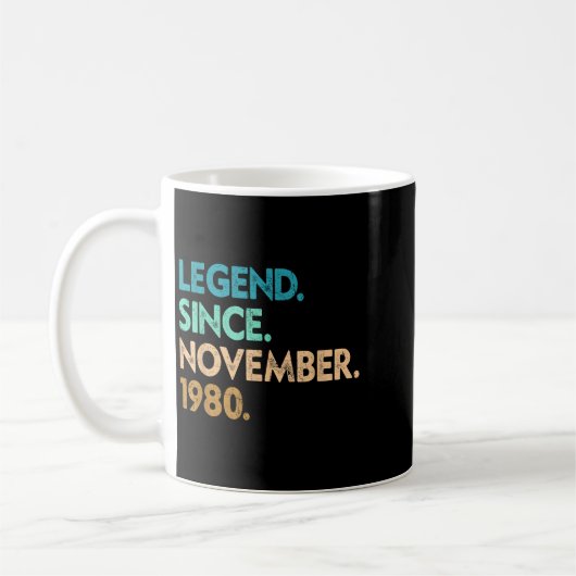 Legend Since November 1980 Apparel  Koffiemok (Links)