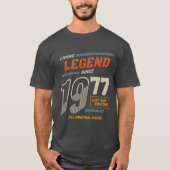Legend  sinds 1977 Limited Edition T-shirt (Voorkant)