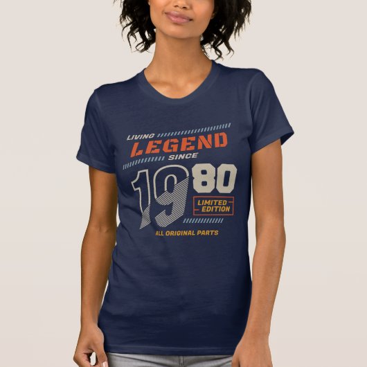 Legend  sinds 1980 Limited Edition T-shirt (Voorkant)