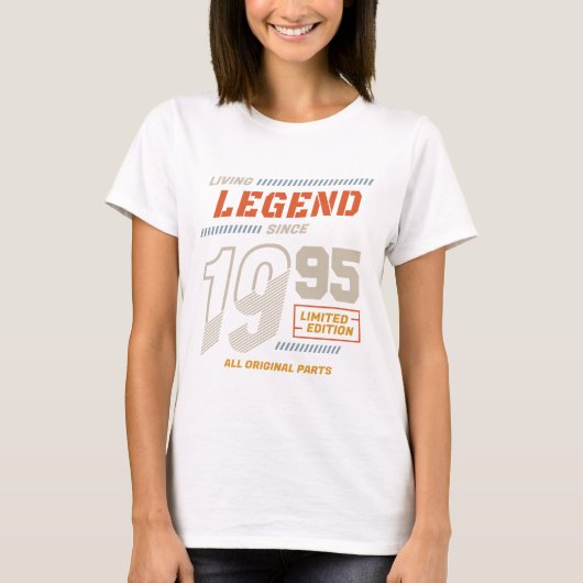 Legend  sinds 1995 Limited Edition T-shirt (Voorkant)