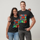 Legend sinds september 2019 Birthday Retro T-shirt (Unisex)
