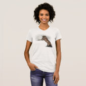 Legend T-shirt Wild Mustang "Merlot" (Voorkant volledig)