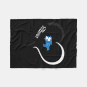 Legend Titans Logo Halve Hart Slogan Hs Fleece Deken (Voorkant (Horizontaal))