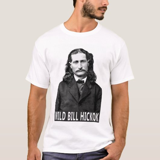 LEGEND VAN HET OUDE WEST: WILD BILL HICKOK T-SHIRT (Voorkant)