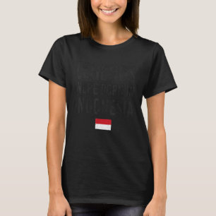 Legenda is geboren in Indonesië, Indonesische vlag T-shirt