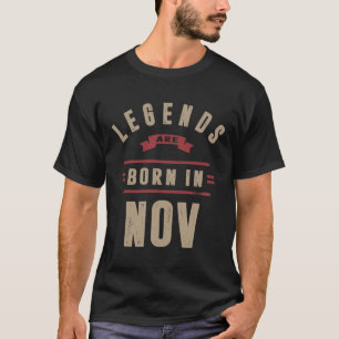 Legenda is geboren in nov t-shirt