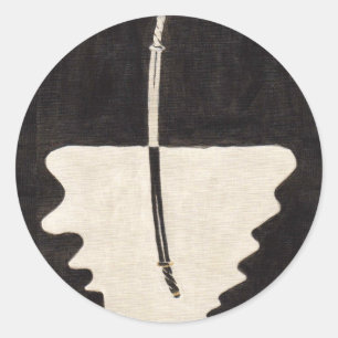 Legenda: reflectie ronde sticker