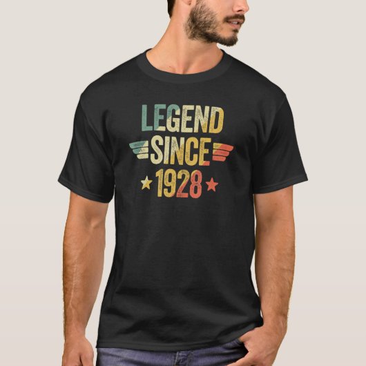 Legenda sinds 1928 1 t-shirt (Voorkant)