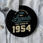 Legenda sinds 1954: Birthday Gift Ronde Button 6,0 Cm (In situ)