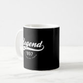 Legenda sinds 1997 koffiemok (Voorkant links)