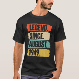 Legenda sinds augustus 1949 : 72 jaar t-shirt