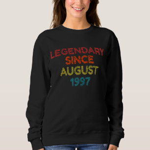 Legenda sinds augustus 1997 Retro Birthday Trui
