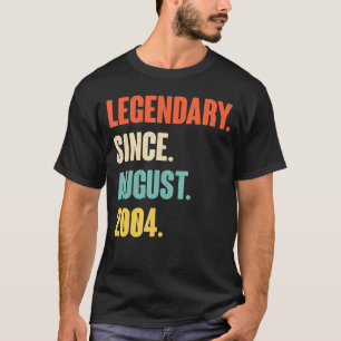 Legenda sinds augustus 2004 - 17 jaar t-shirt