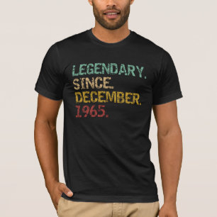 Legenda sinds december 1965 t-shirt