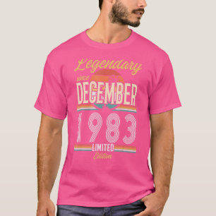 Legenda sinds december 1983  t-shirt