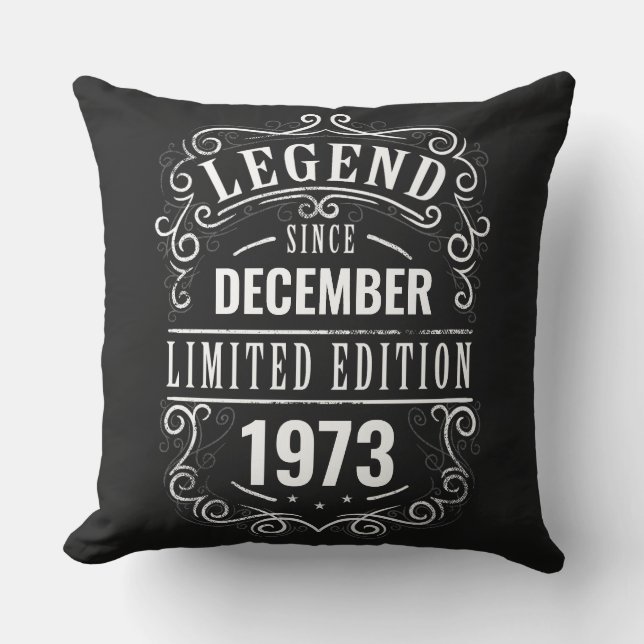 Legenda sinds Gepersonaliseerd Kussen (Voorkant)