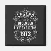 Legenda sinds Gepersonaliseerd Magneet (Voorkant)