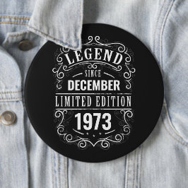 Legenda sinds Gepersonaliseerd Ronde Button 6,0 Cm