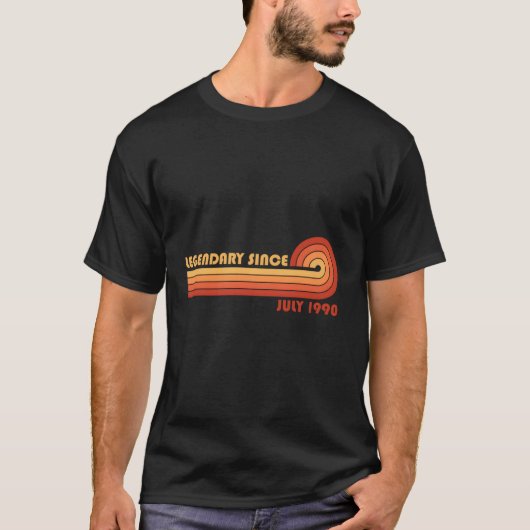 Legenda sinds juli 1990 t-shirt (Voorkant)