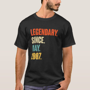 Legenda sinds mei 2007 15 jaar oud en 15 jaar oud t-shirt
