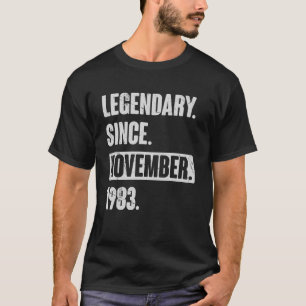 Legenda sinds november 1983 , 39 jaar oud en 39e e t-shirt